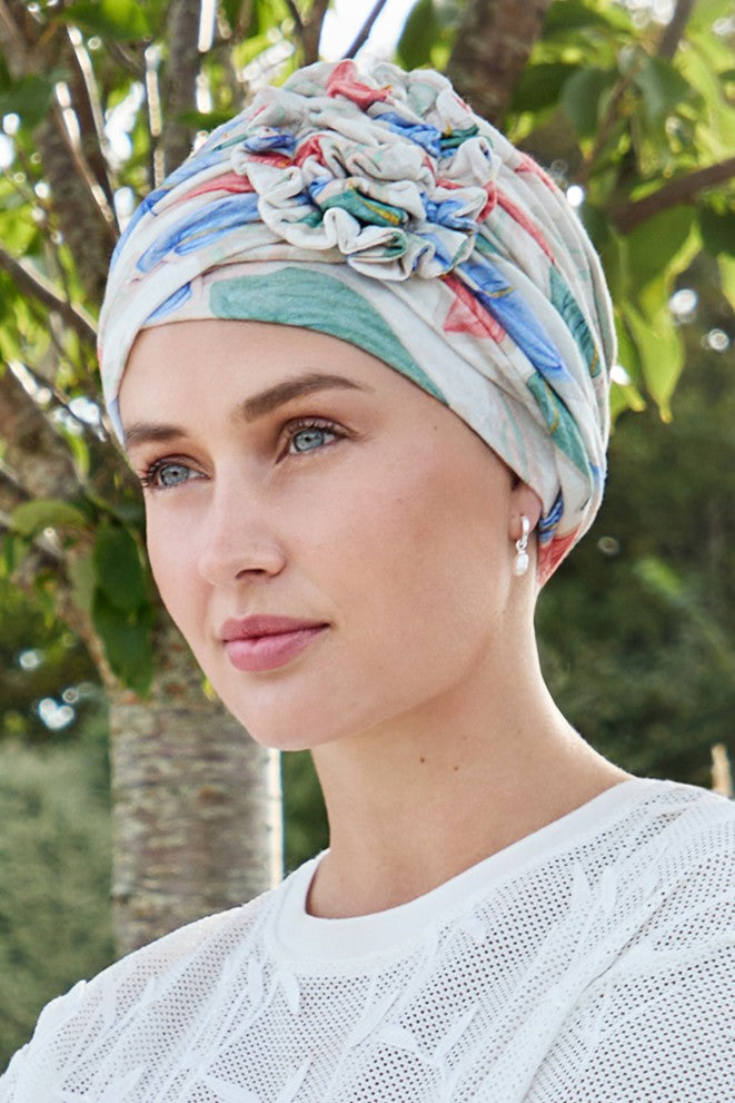 Lotus - Cuffia in lino - Fantasia 1245-4080