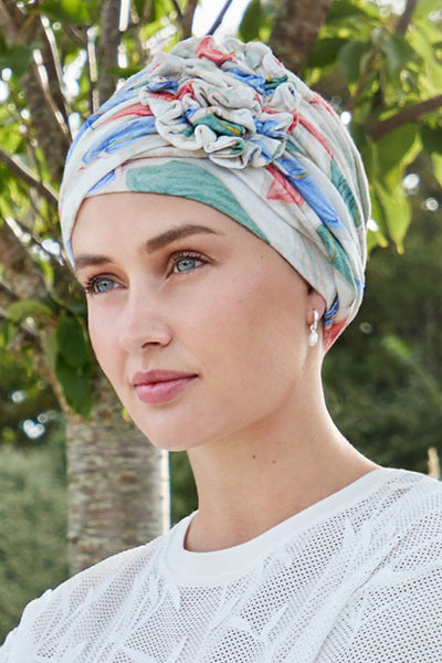 Lotus - Cuffia in lino - Fantasia 1245-4080