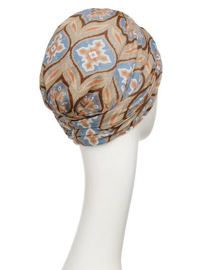 Turbante Shakti - Cuffia in lino - Fantasia - 1417-4081