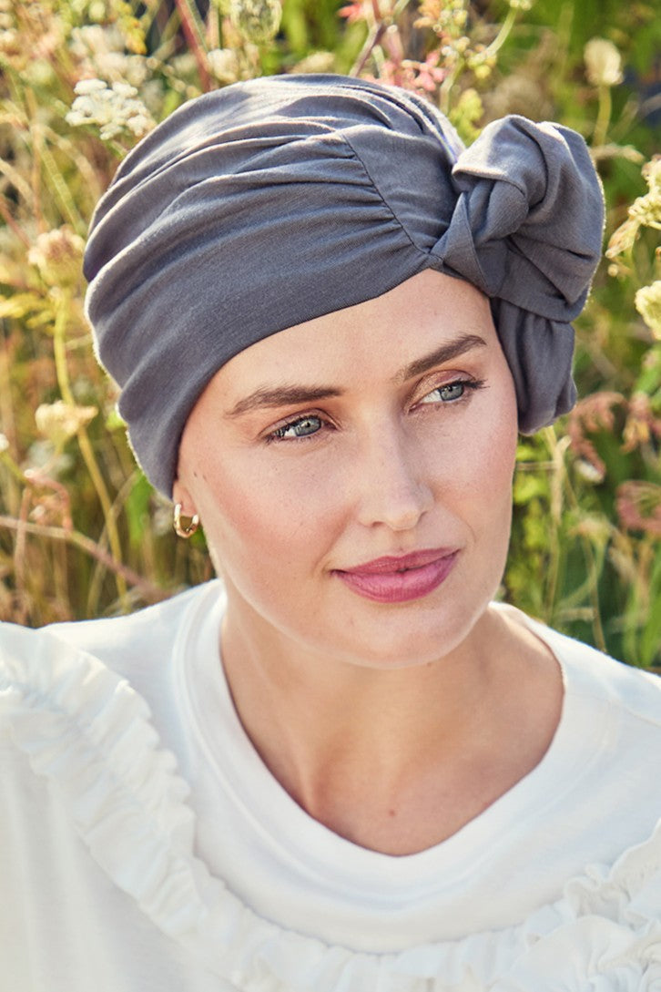 Shakti - Turbante in Tessuto 37.5® Technology - grigio scuro 1596-0769