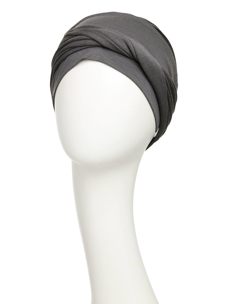 Shakti - Turbante in Tessuto 37.5® Technology - grigio scuro 1596-0769