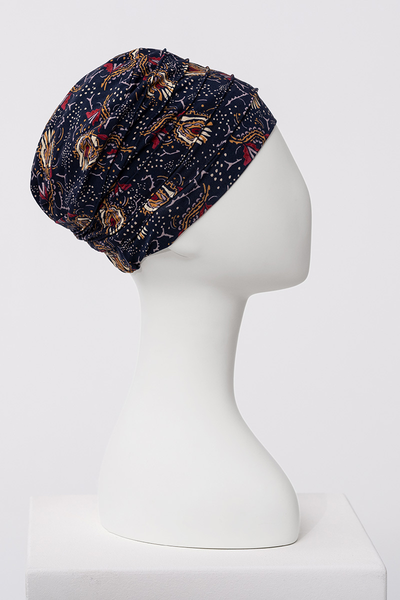 Turbante Yoga - Cuffia in Viscosa di Bambù - fantasia – 2000-4119