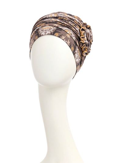 Turbante Lotus - Cuffia in Viscosa di Bambù - fantasia 1008-4047