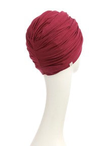 Turbante Joyo - Cuffia in Viscosa di Bambù - Bordeaux 1572-4051