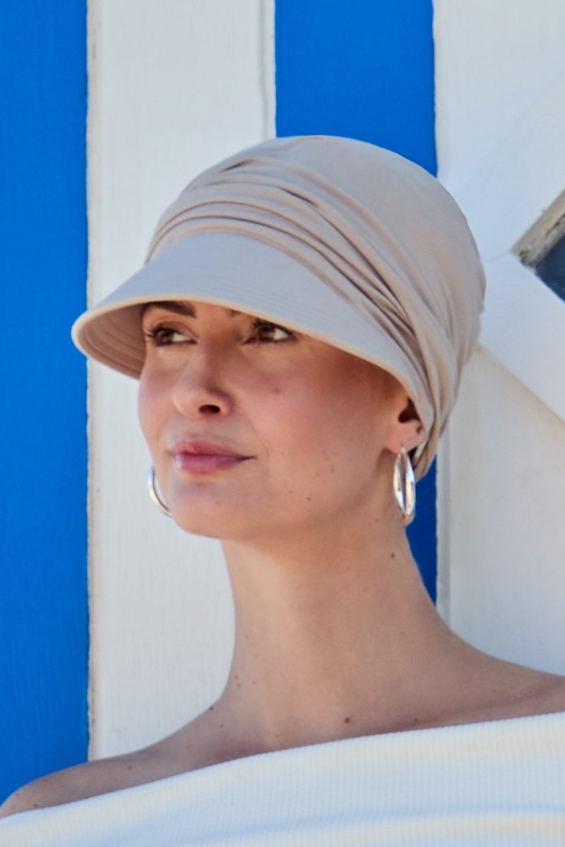 Solana - Cappello in viscosa di bambù - sabbia 1578-4040