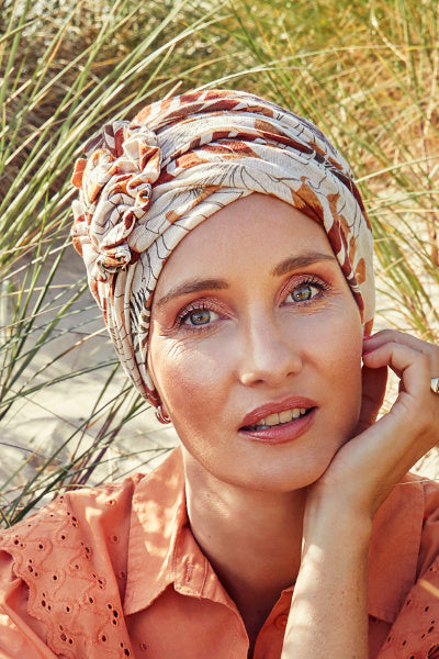 Lotus - Cuffia in lino - Fantasia 1245-0754