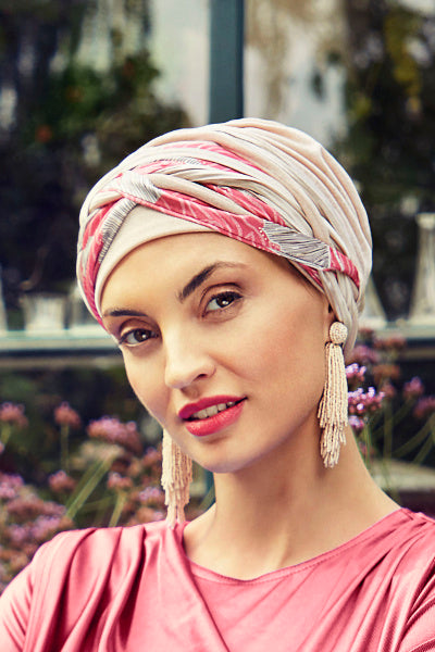 Scarlett - Turbante con fascia rimovibile - 3032-0865